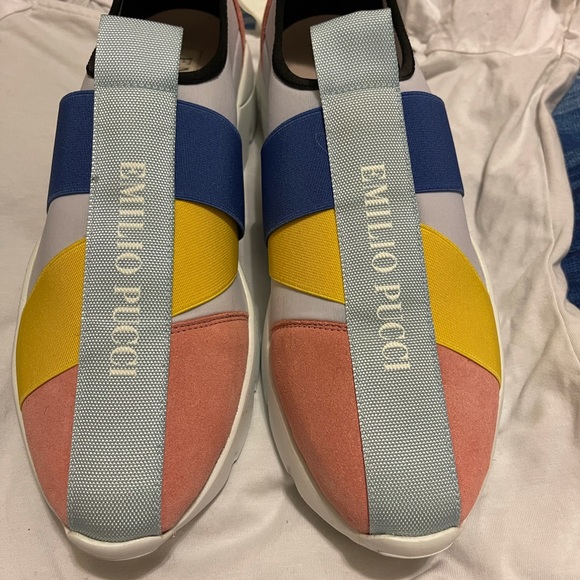 Emilio Pucci Strap Detail Sneaker - Picture 5 of 6